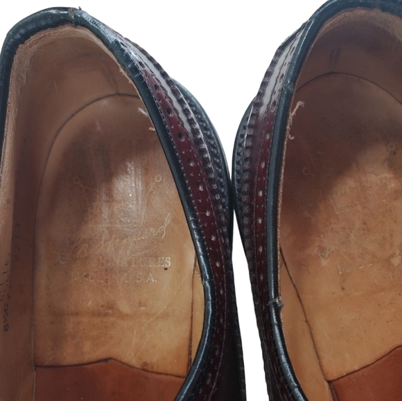 Vtg Hanover LB Sheppard Shoes Mens 8.5 C/R - Picture 8 of 16